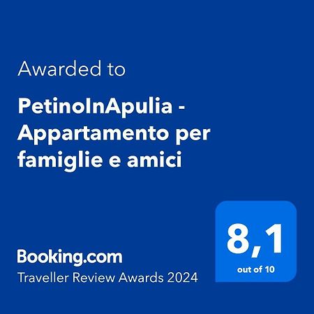 Petinoinapulia - Appartamento Per Famiglie E Amici Bari Extérieur photo